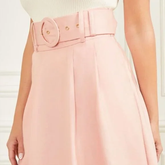 Marciano Linen Hailey Aline Skirt - Picture 1 of 5